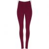 Pantaloni sportivi roly agia cotone burgundy da personalizzare immagine 1