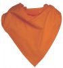Sciarpe quadrate in cotone tinta unita 52x52 in 100% cotone arancione vista 1
