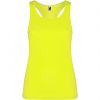 Magliette sportive roly shura woman poliestere giallo fluo da personalizzare immagine 1
