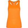 Magliette sportive roly shura woman poliestere arancione fluo da personalizzare immagine 1